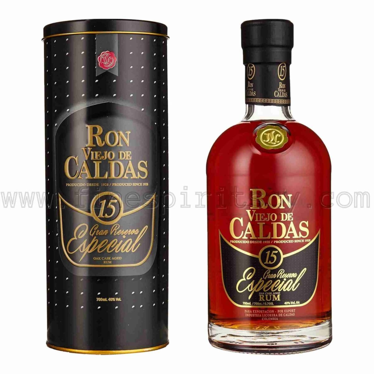 Ron Viejo De Caldas 15 Year Old Gran Reserva Especial 700ml 70cl 0.7L