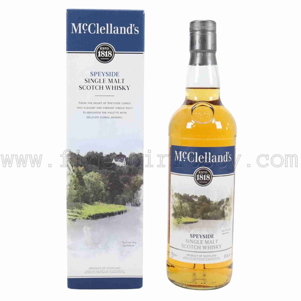 McClellands Speyside 700ml 70cl 0.7L Scotch