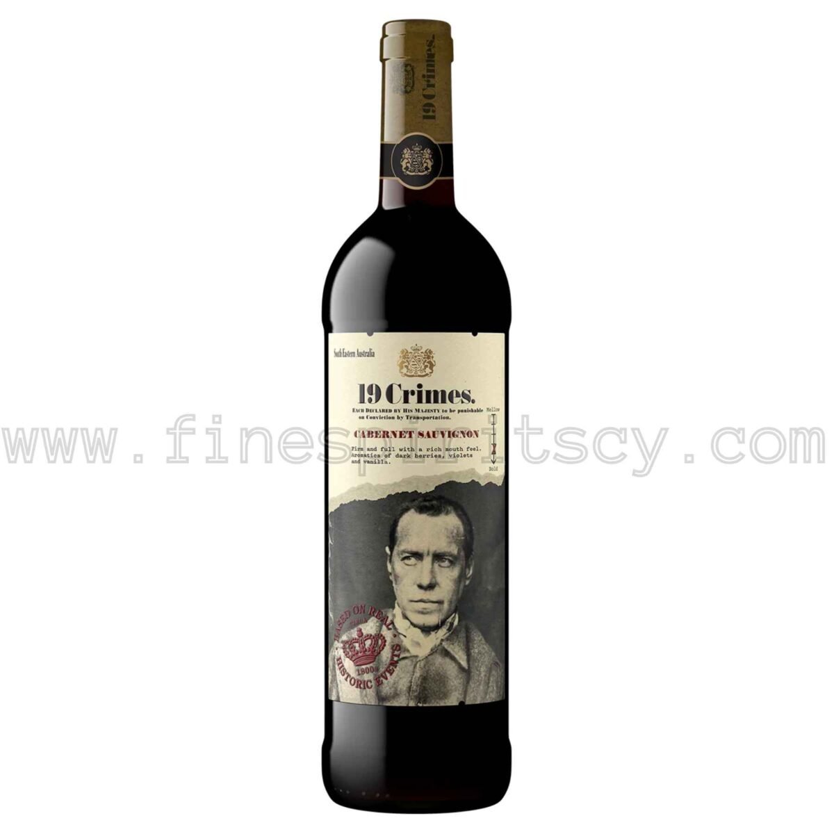 19 Crimes Cabernet Sauvignon 750ml 75cl 0.75L