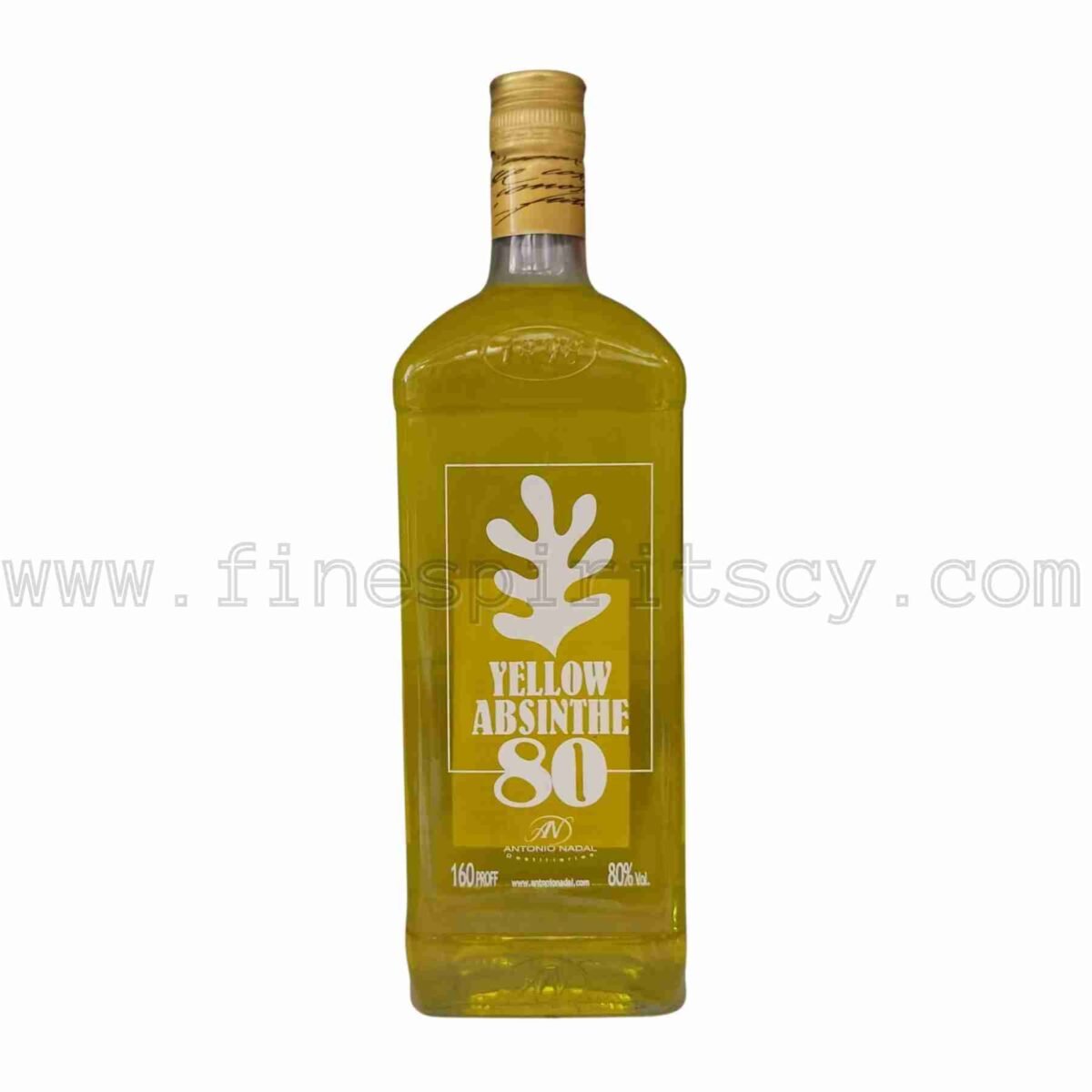 Absinthe 80 Yellow Nadal 1000ml 100cl 1l liter litre