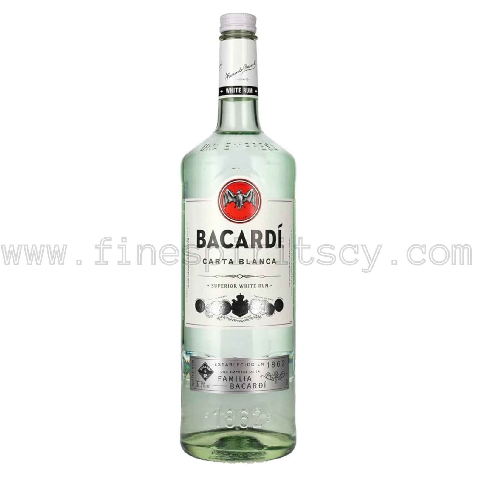 Bacardi 3L FSCY Bacardi Carta Blanca Superior White Rum 3000ml 300cl 3l 3 litre liter