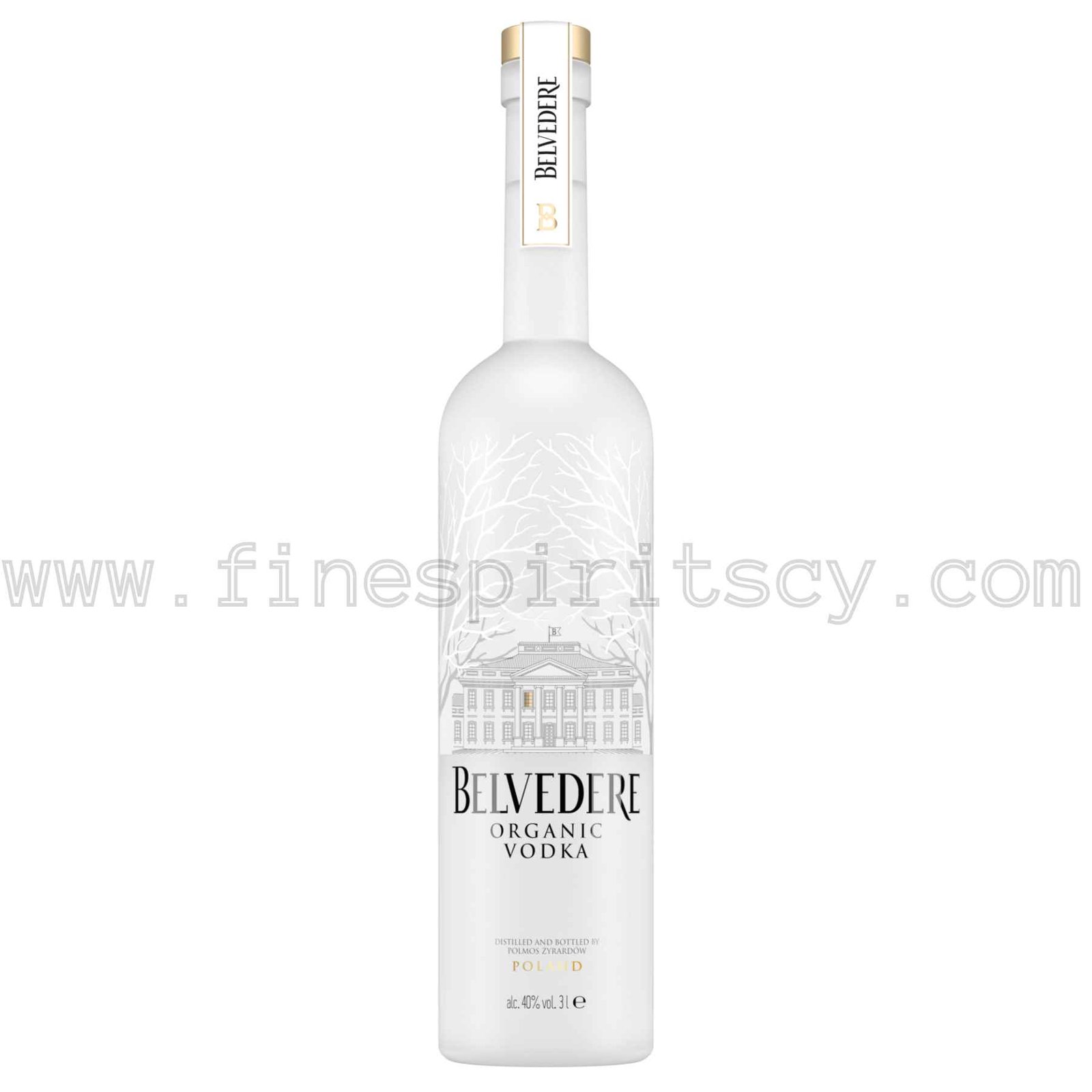Belvedere Organic 3L FSCY belvedere organic vodka 3000ml 3l 300cl 3litre 3liter magnum