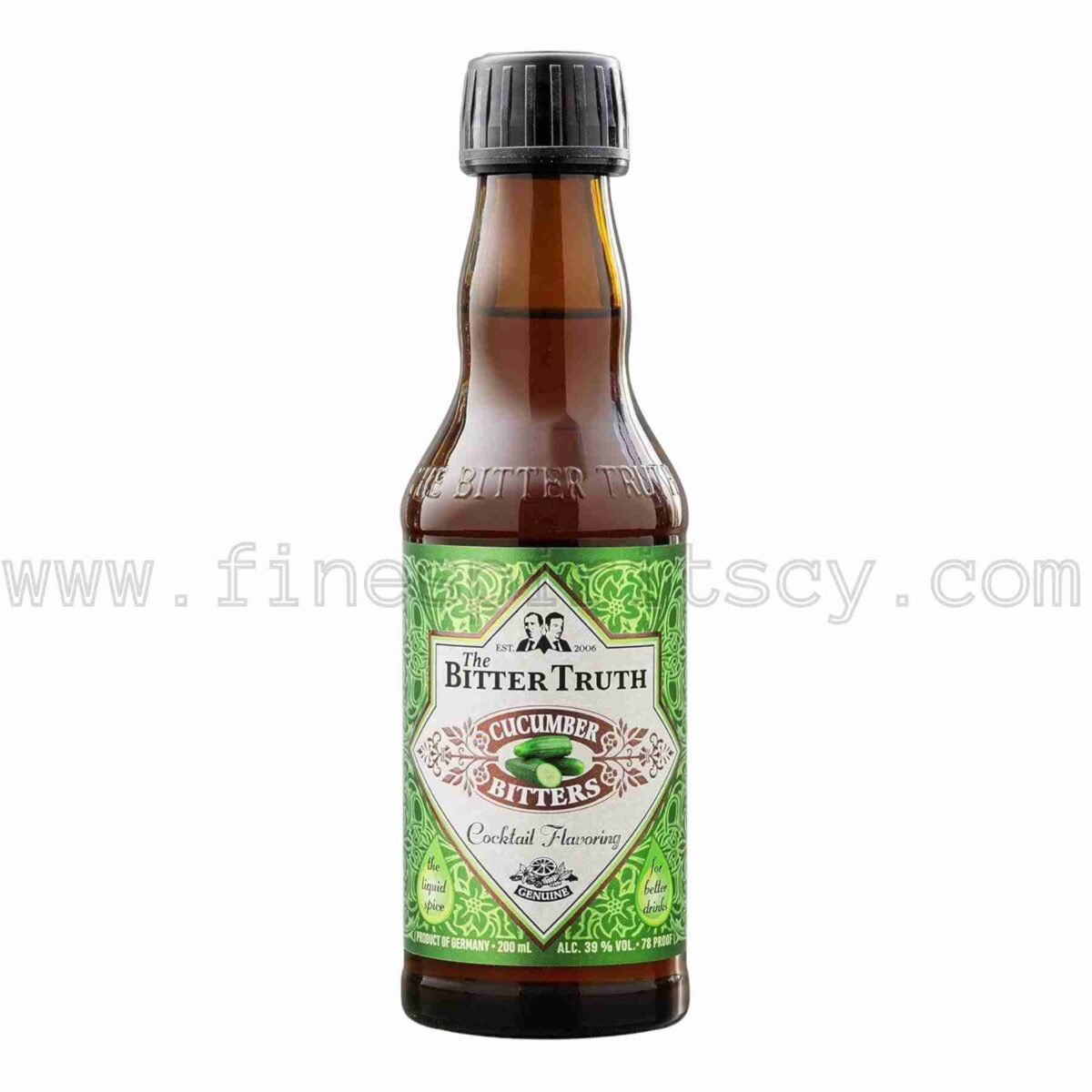 Bitter Truth Cucumber Cocktail Bitters 200ml 20cl 0.2L