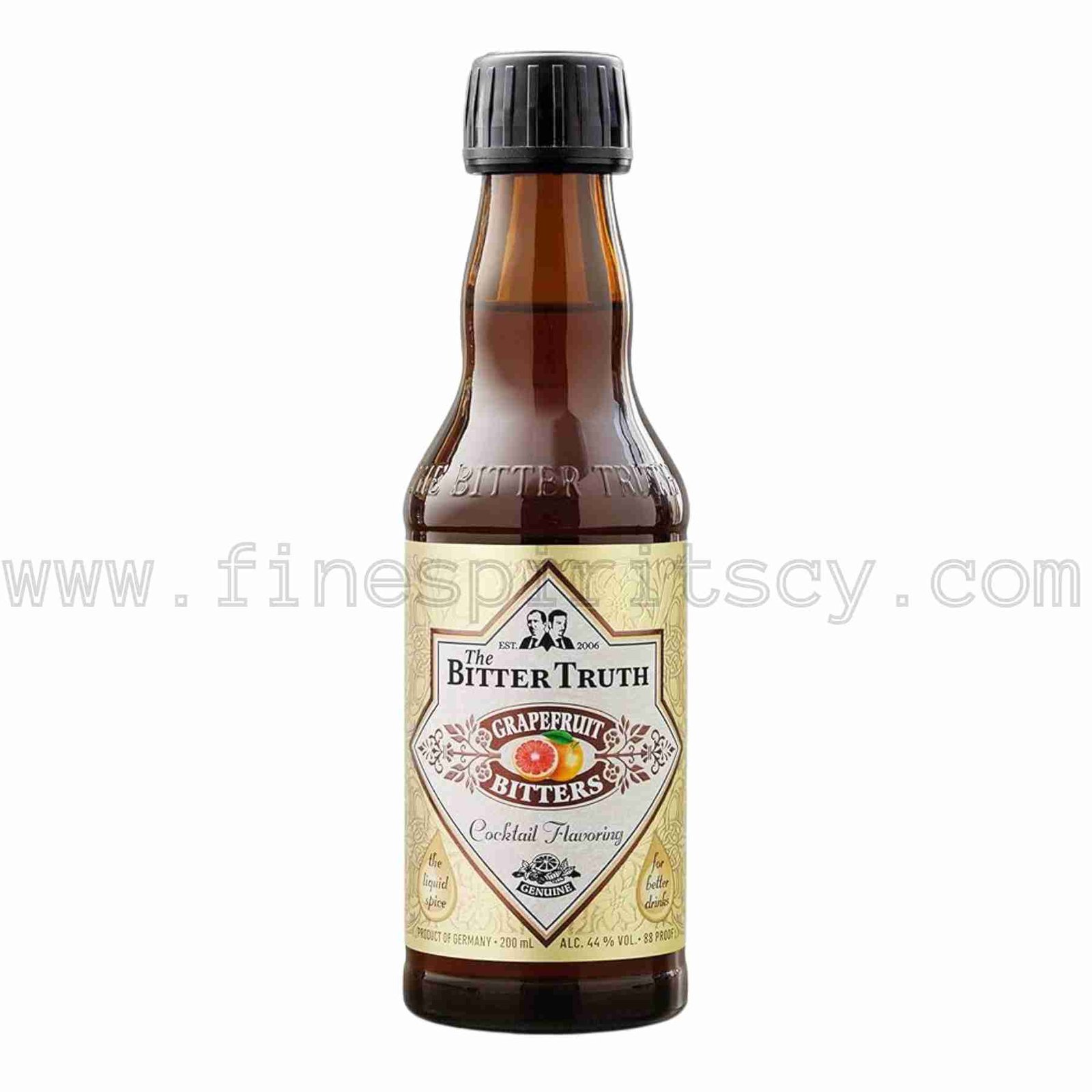 Bitter Truth Grapefruit FSCY Bitter Truth Grapefruit Cocktail Bitters 200ml 20cl 0.2L
