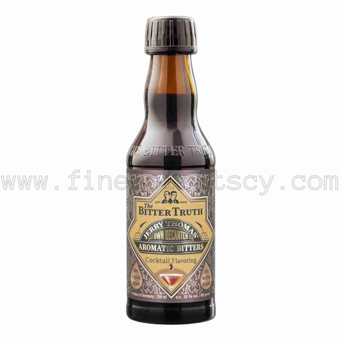 Bitter Truth Jerry Thomas Cocktail Bitters 200ml 20cl 0.2L