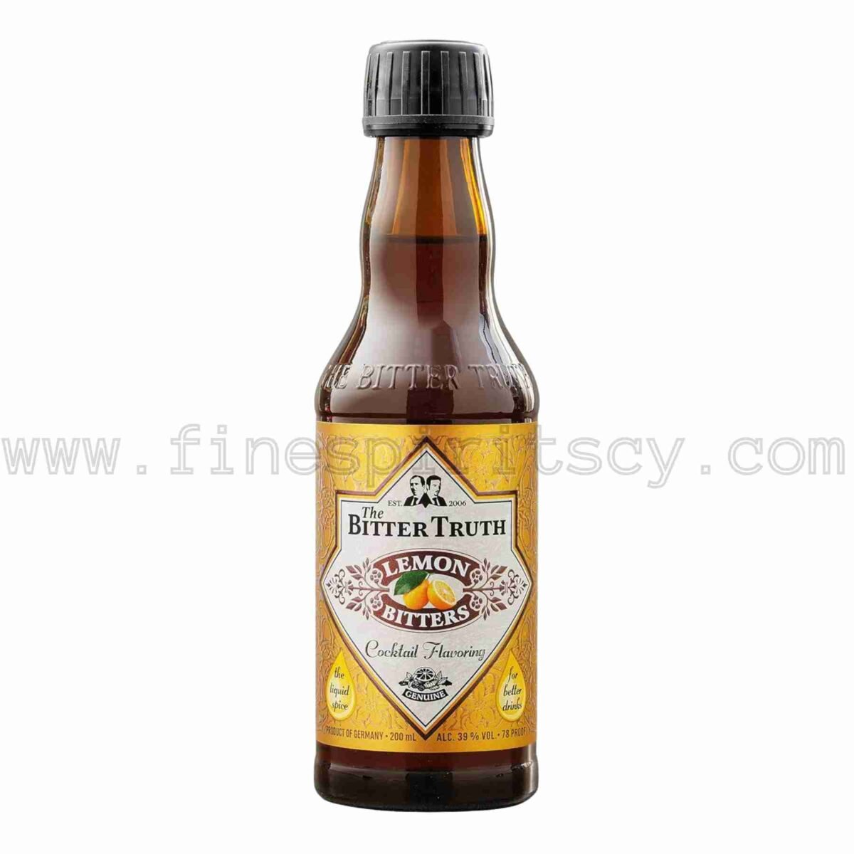Bitter Truth Lemon Cocktail Bitters 200ml 20cl 0.2L
