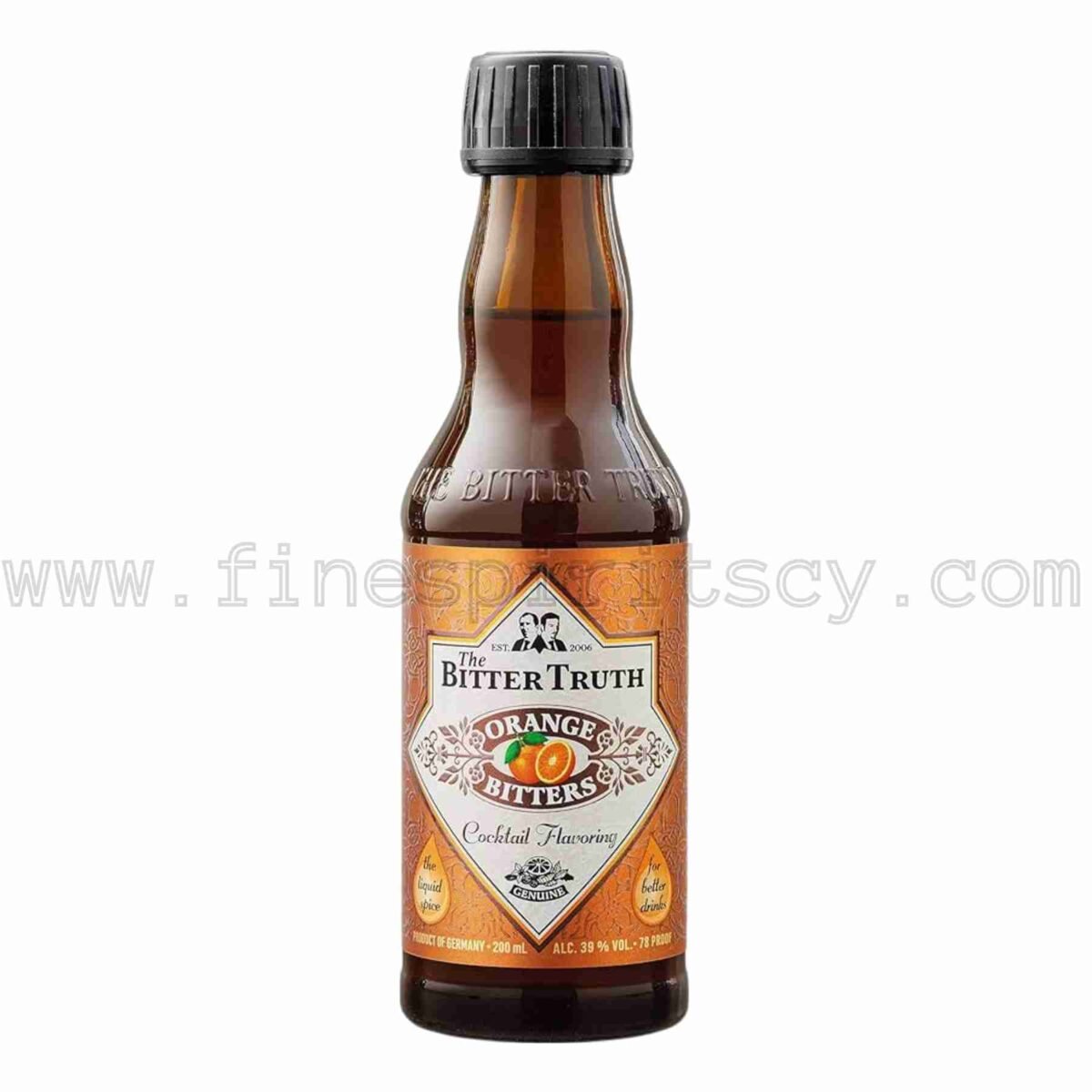 Bitter Truth Orange Cocktail Bitters 200ml 20cl 0.2L