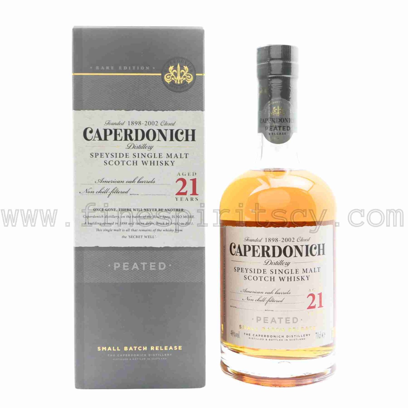 Caperdonich 21Y Peated FSCY Caperdonich 21 Year Old Peated 700ml 70cl 0.7L