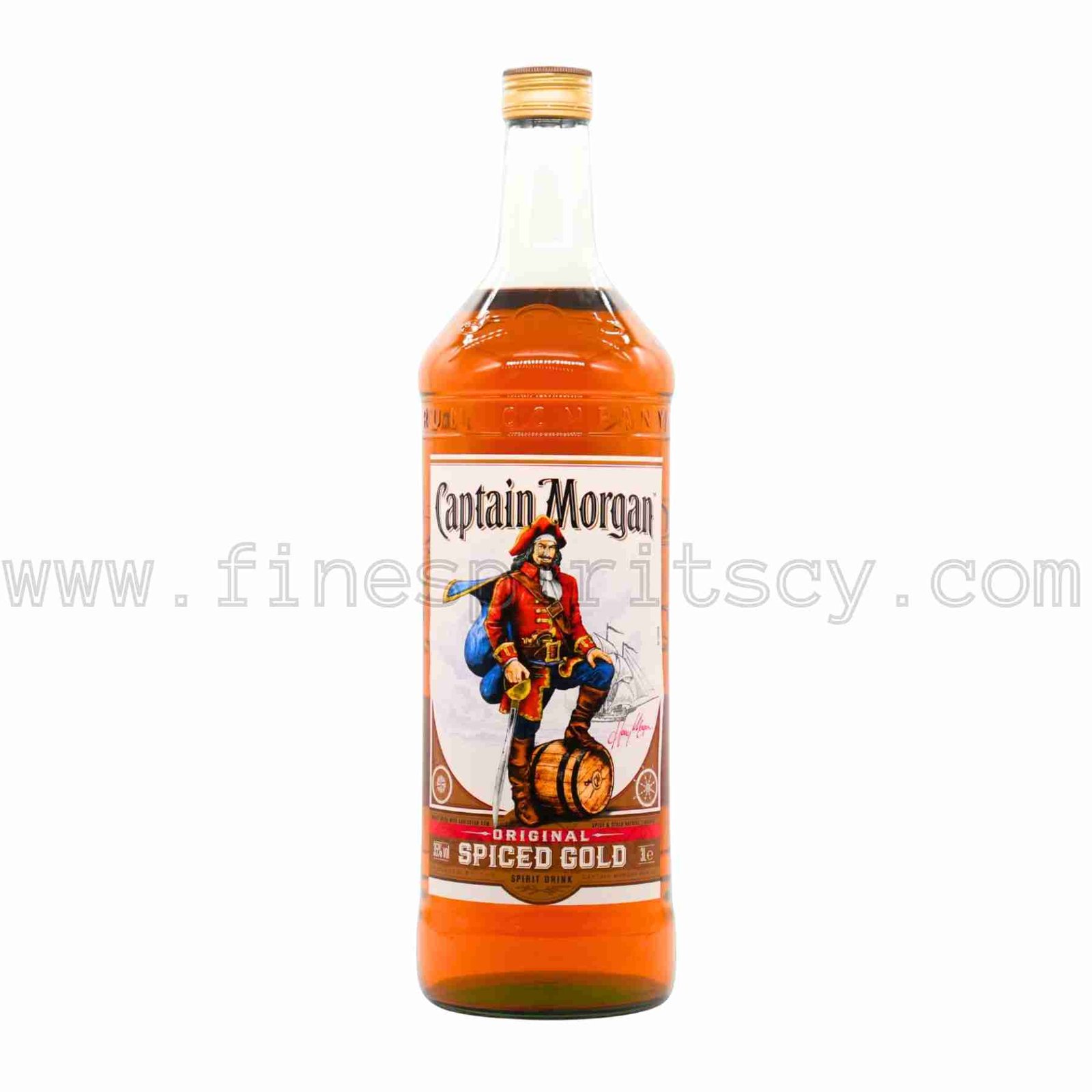 Captain Morgan Spiced 3L FSCY Captain Morgan Original Spiced Gold Rum 3000ml 300cl 3l 3 litre liter magnum
