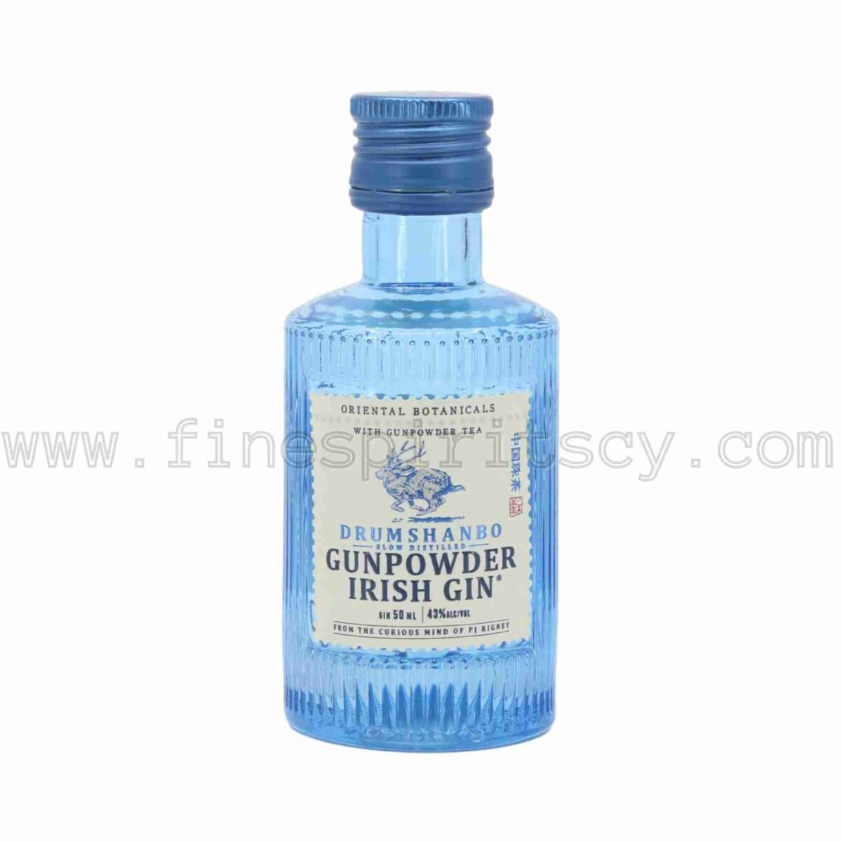 Drumshanbo Gunpowder Irish Gin 50ml 5cl 0.05L mini miniature