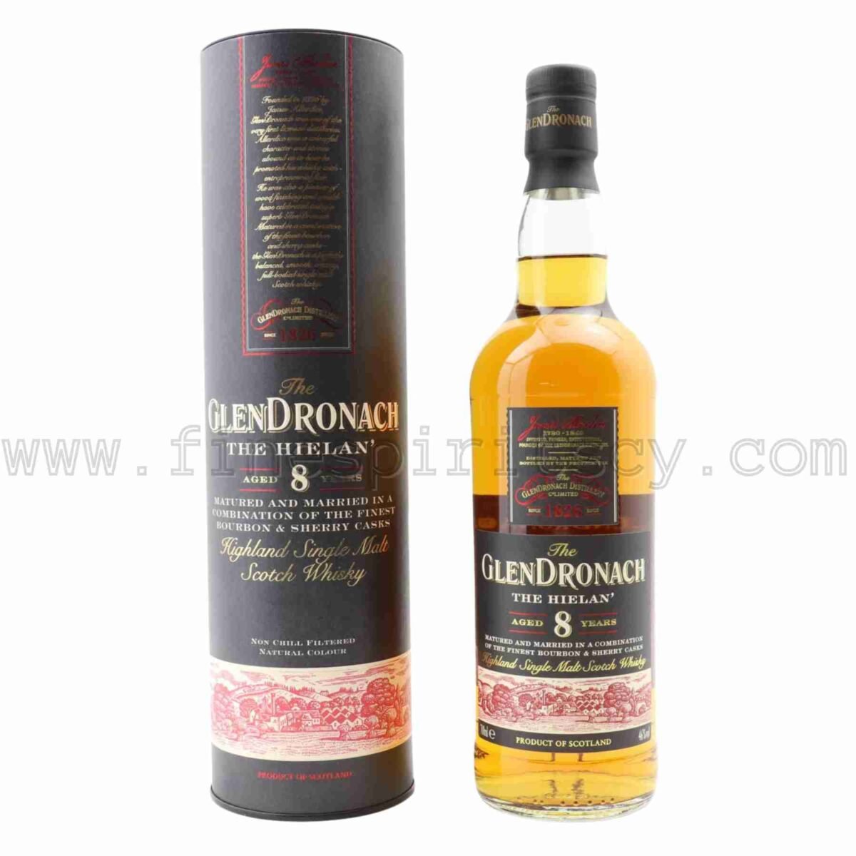 Glendronach 8 Year Old The Hielan 700ml 70cl 0.7L