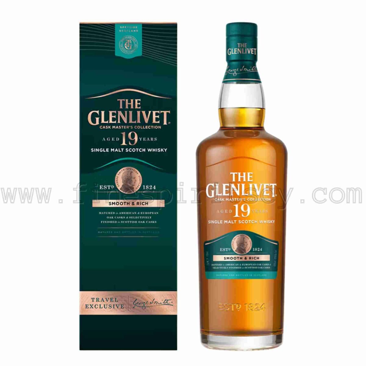 Glenlivet 19 Year Old Cask Masters Collection 700ml 70cl 0.7L