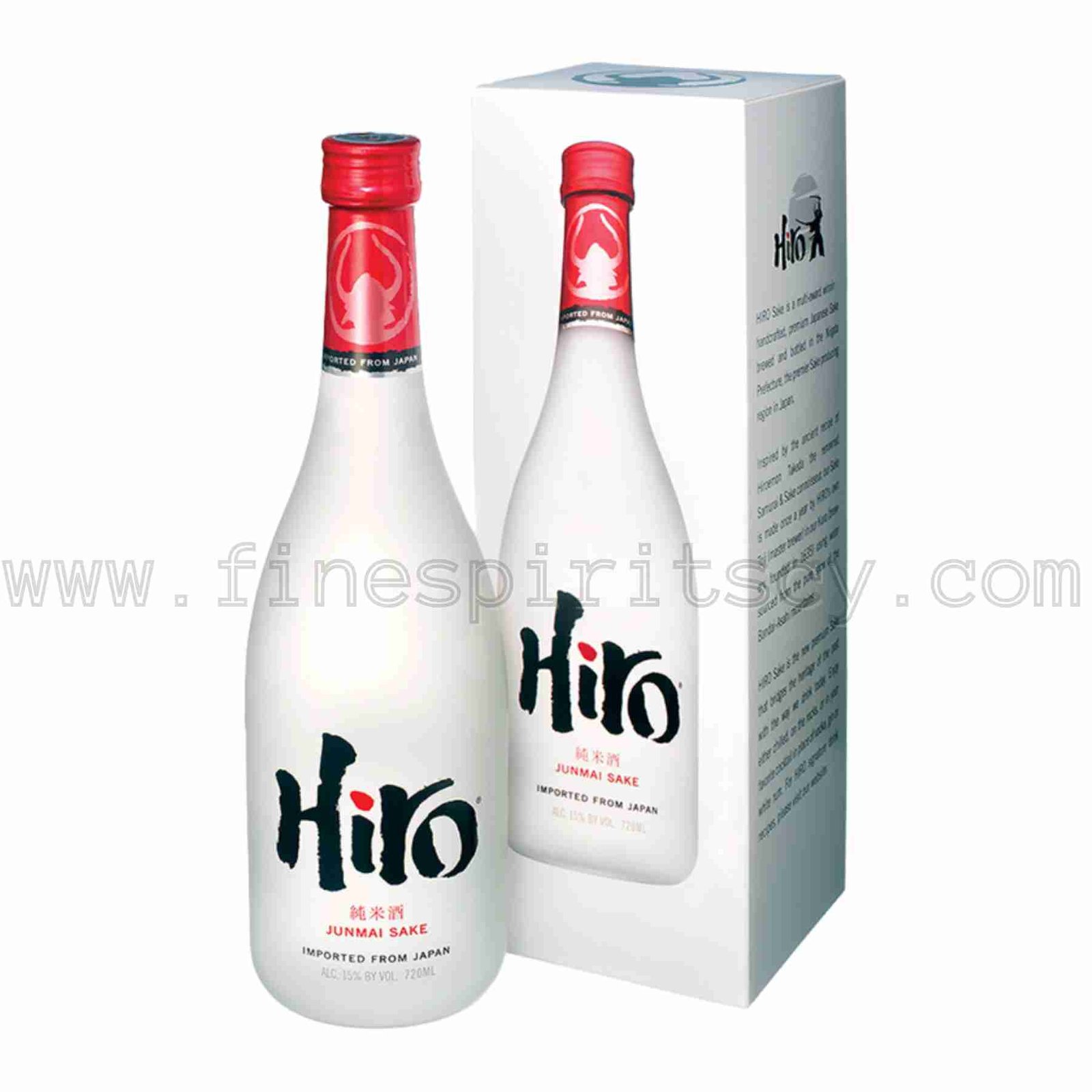 Hiro Red Junmai Sake FSCY Hiro Red Junmai Sake Japanese 720ml 72cl 0.72L