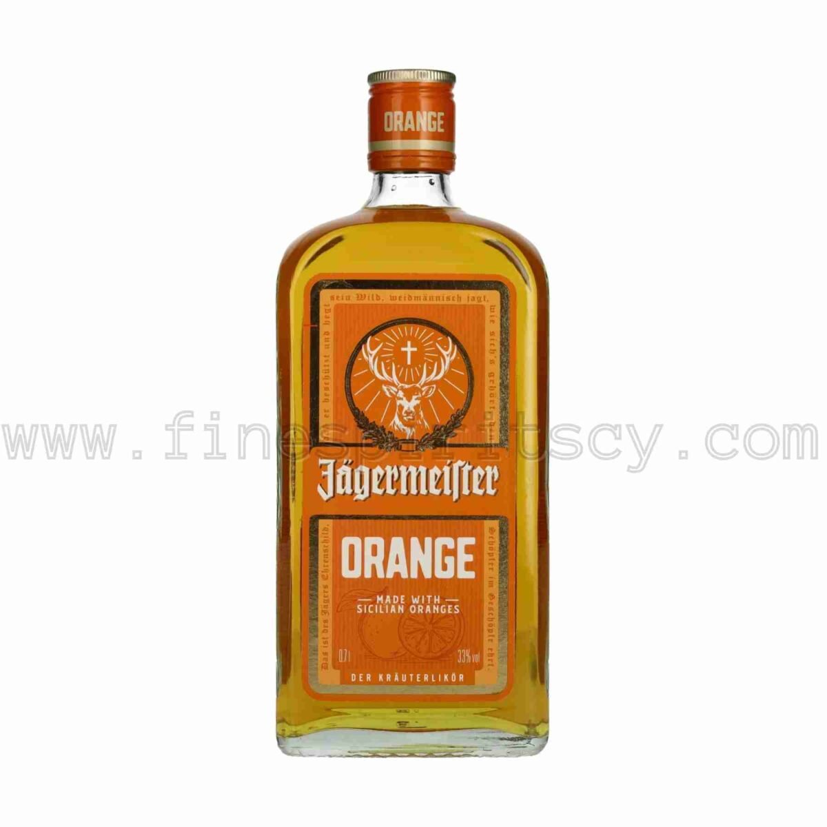 Jagermeister Orange Sicilian Flavor 700ml 70cl 0.7L
