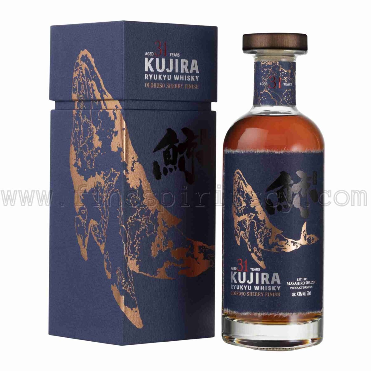 Kujira Ryukyu 31 Year Old Oloroso Sherry Finish 700ml 70cl 0.7L