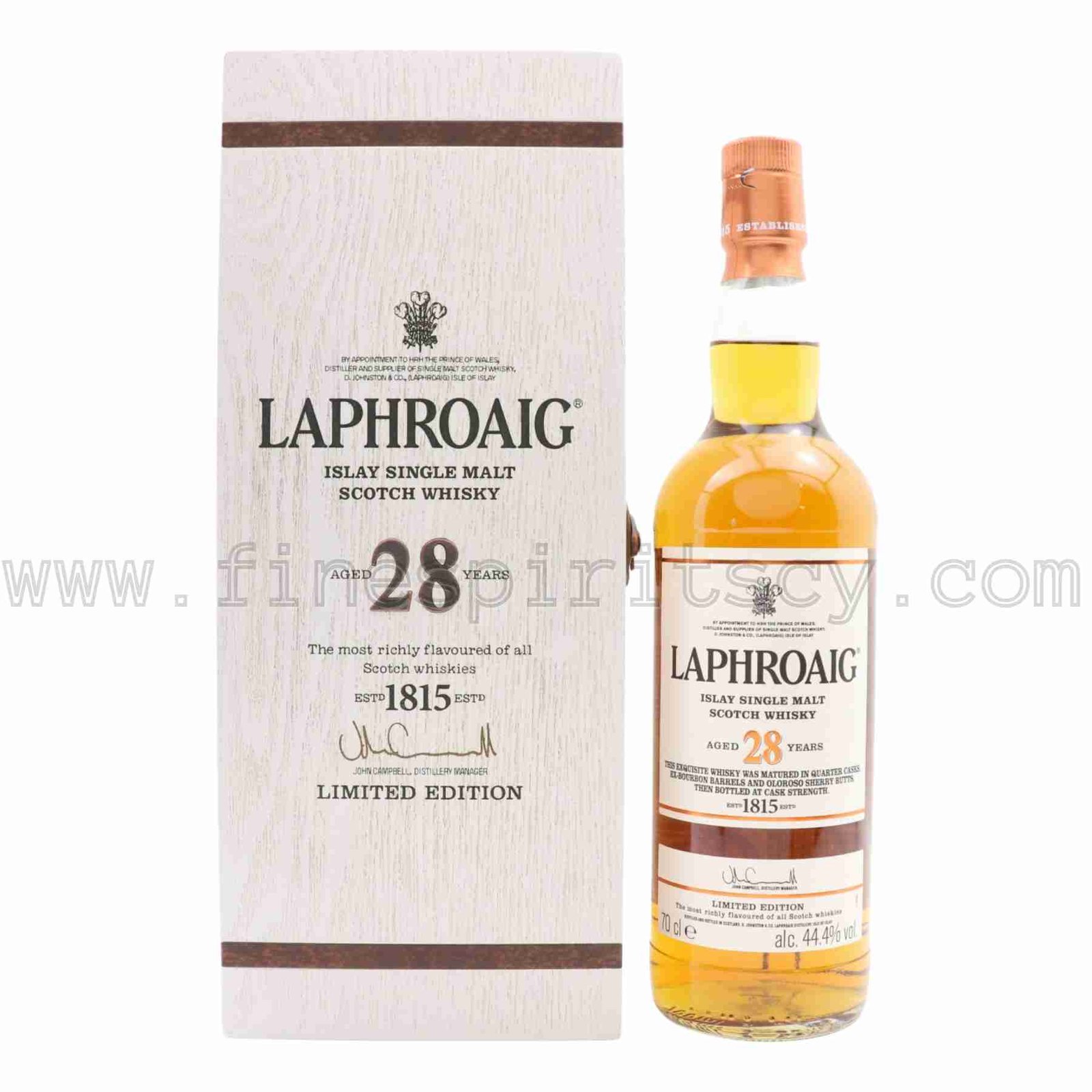 Laphroaig 28 2018 FSCY Laphroaig 28 Year Old 2018 Release 700ml 70cl 0.7L 44.4%