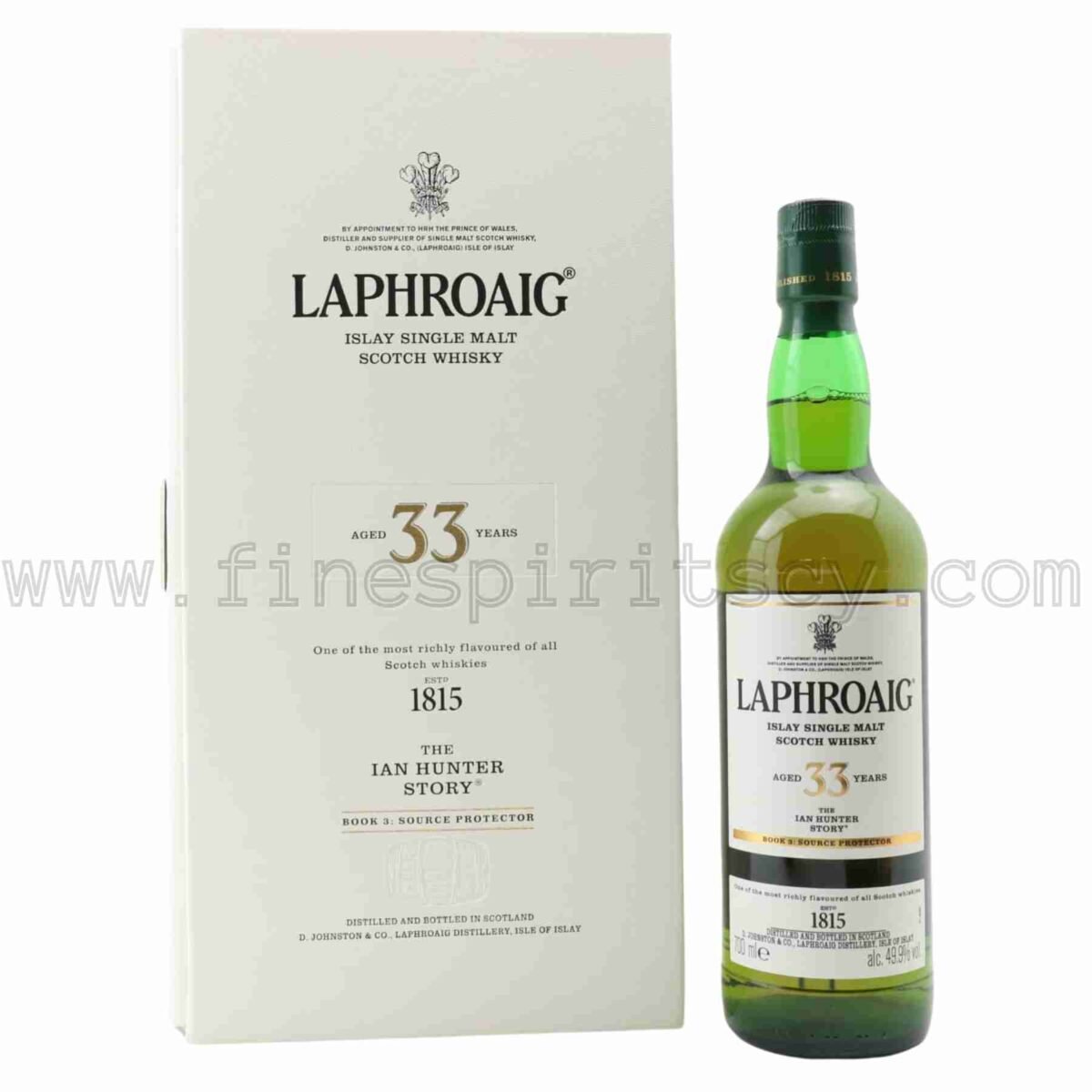 Laphroaig 33 Year Old The Ian Hunter Story – Book 3: Source Protector 2021 Release 700ml 70cl 0.7L
