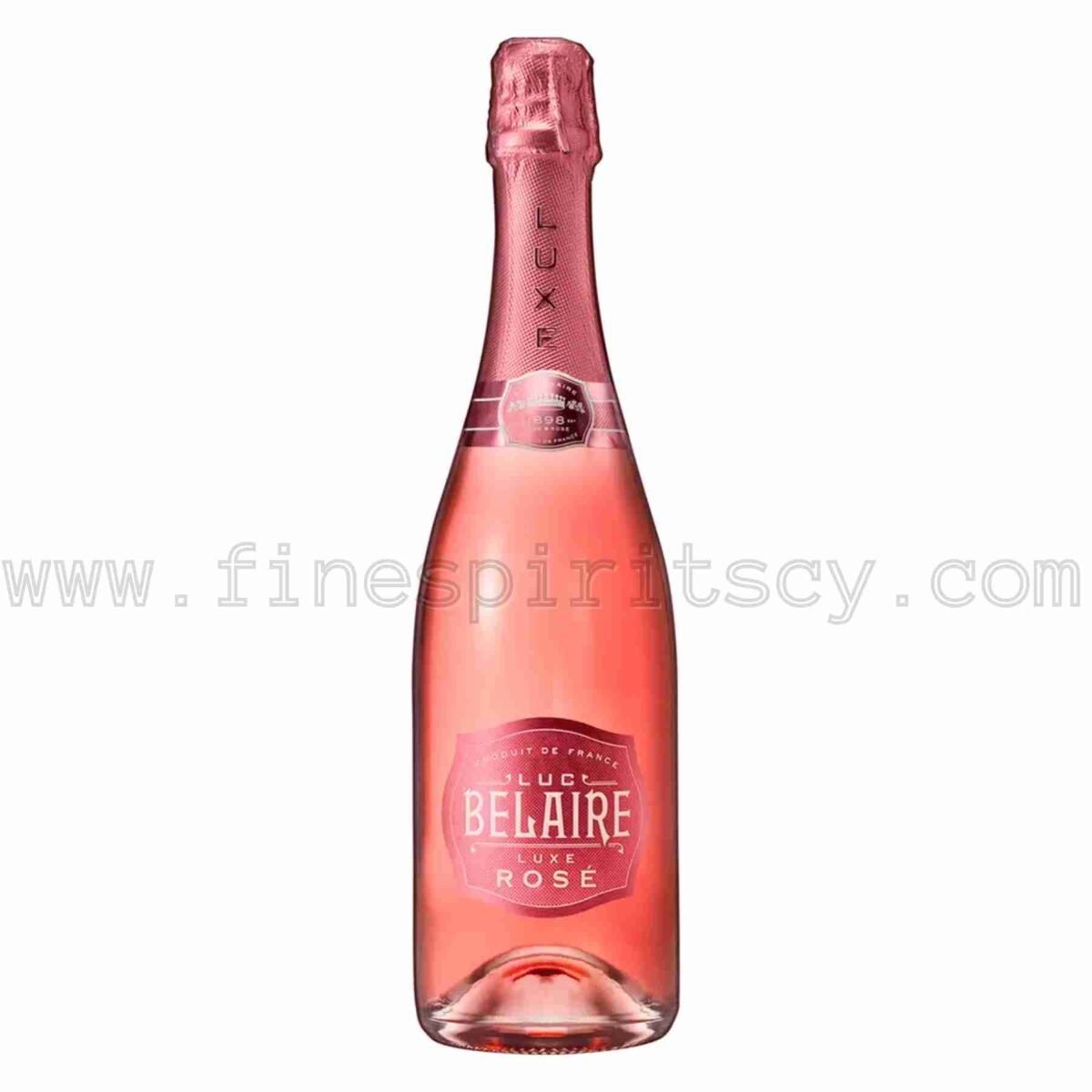 Luc Belaire Luxe Rose France Sparkling Wine 750ml 75cl 0.75L