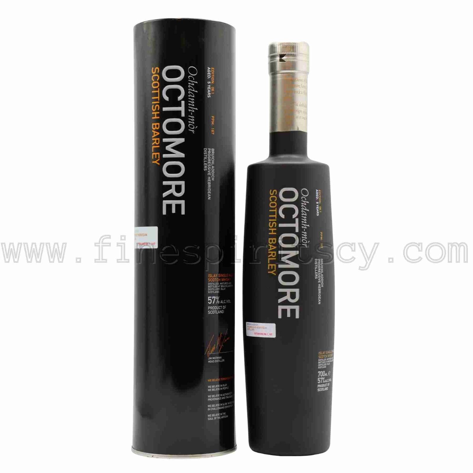 Octomore 06.1 FSCY Bruichladdich Octomore 06.1 700ml 70cl 0.7L FSCY