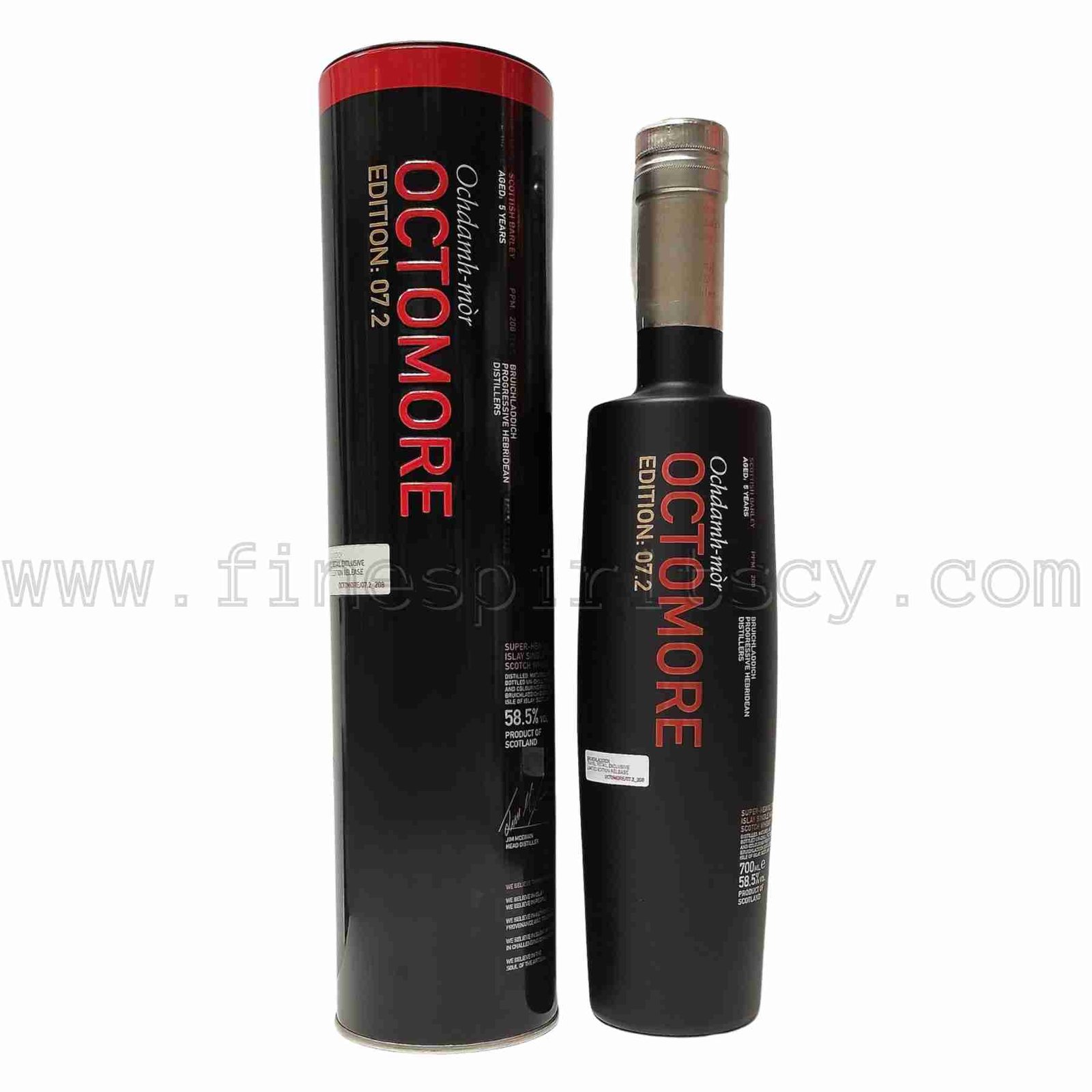 Octomore 07.2 FSCY Bruichladdich Octomore 07.2 700ml 70cl 0.7L FSCY