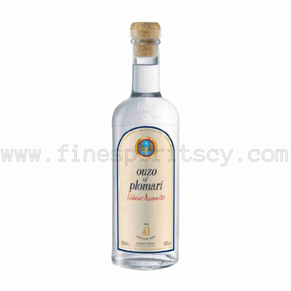 Ouzo Of Plomari 200ml 20cl 0.2L quarter