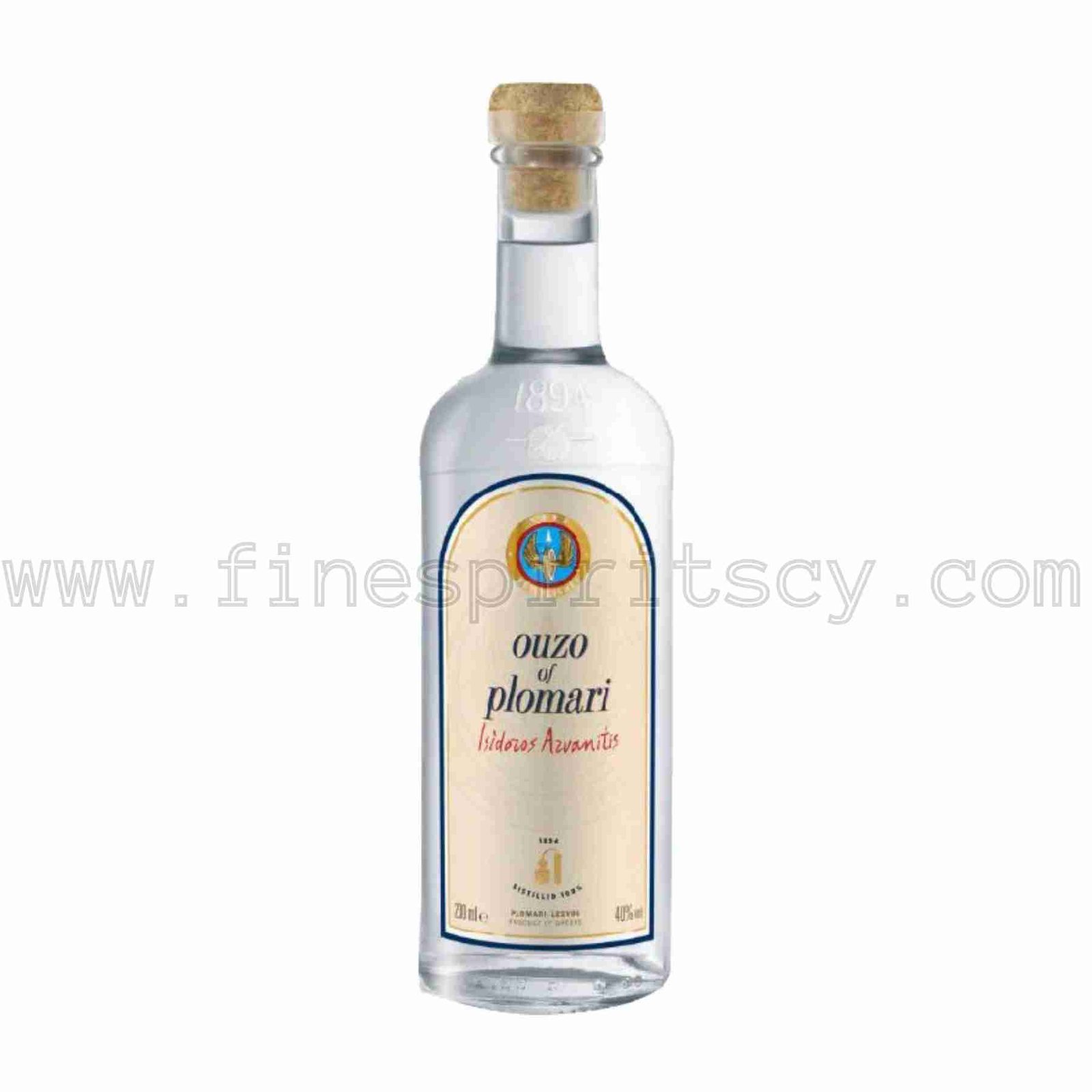 Plomari 200ml FSCY Ouzo Of Plomari 200ml 20cl 0.2L quarter