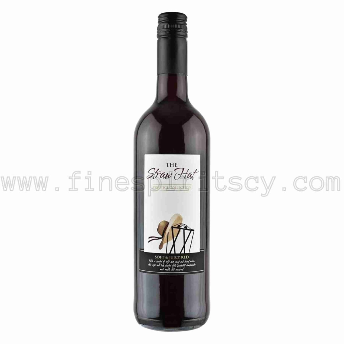 The Straw Hat Red - Prestige Collection Wine 750ml 75cl 0.75L