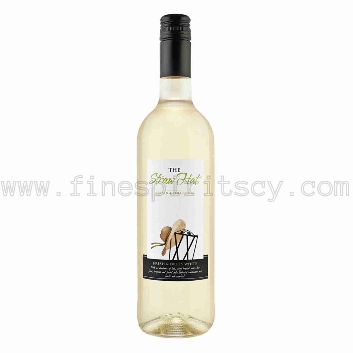 The Straw Hat White - Prestige Collection Wine 750ml 75cl 0.75L