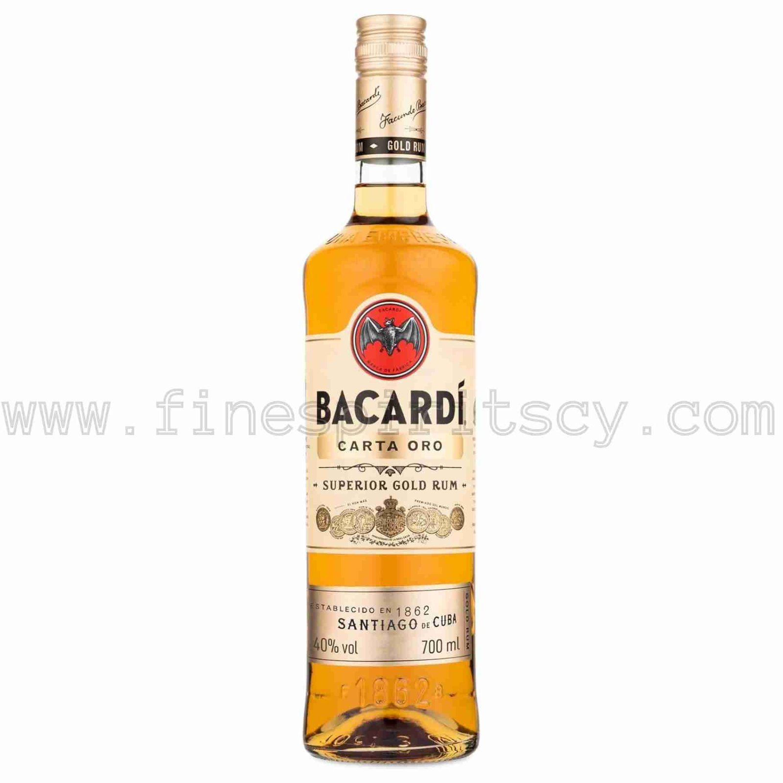 Bacardi Oro 700 FSCY Bacardi Carta Oro Gold Rum 700ml 70cl 0.7L