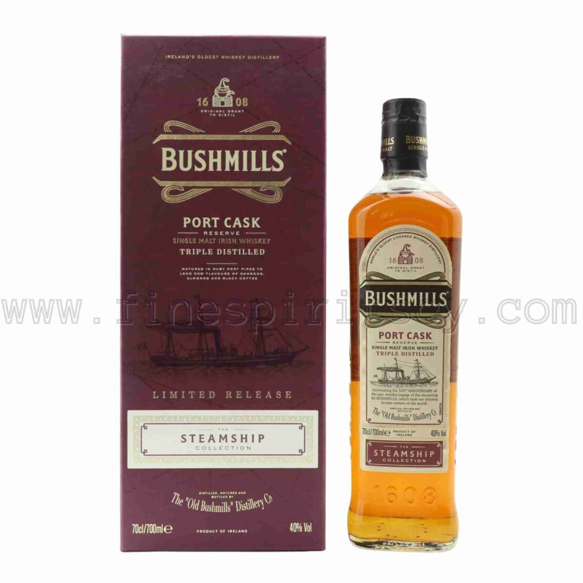 Bushmills The Steamship Collection Port Cask Reserve 700ml 70cl 0.7L