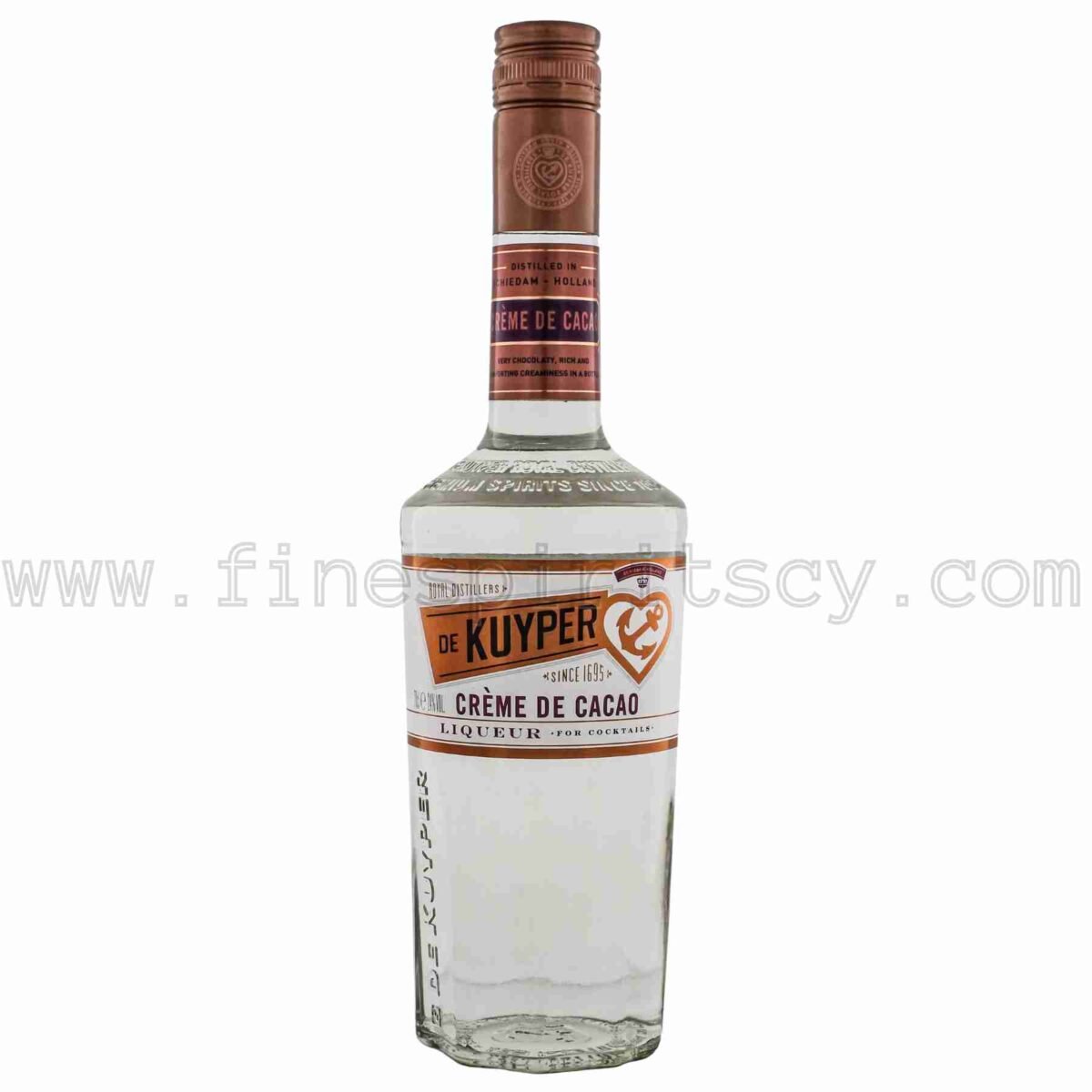 De Kuyper Creme De Cacao White liqueur 700ml 70cl 0.7L