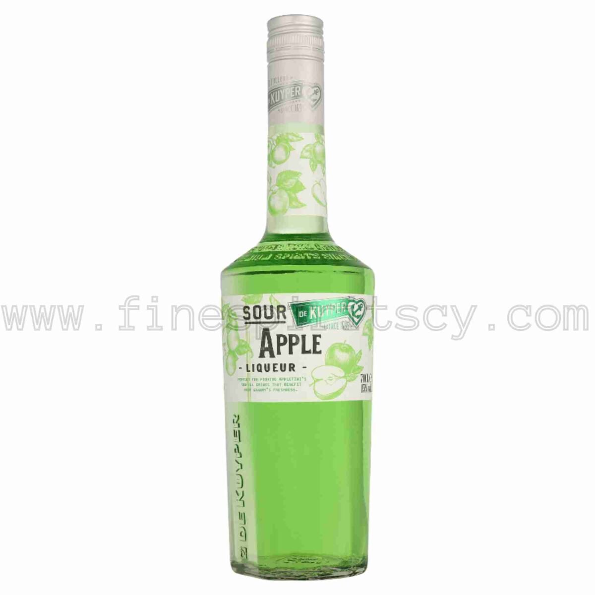 De Kuyper Sour Apple liqueur 700ml 70cl 0.7L