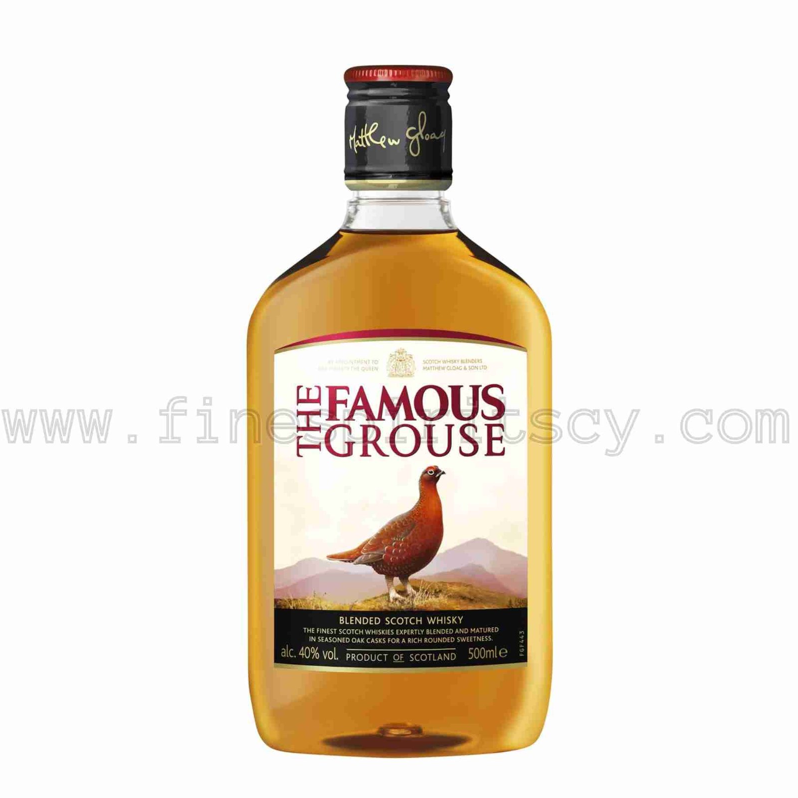 Famous Grouse 500ml PET FSCY Famous Grouse Scotch Whisky 500ml 50cl 0.5L half liter litre plastic PET bottle