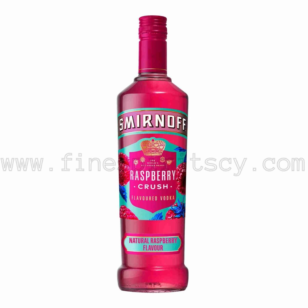 Smirnoff Raspberry Crush Flavored Vodka 1000ml 100cl 1l liter litre