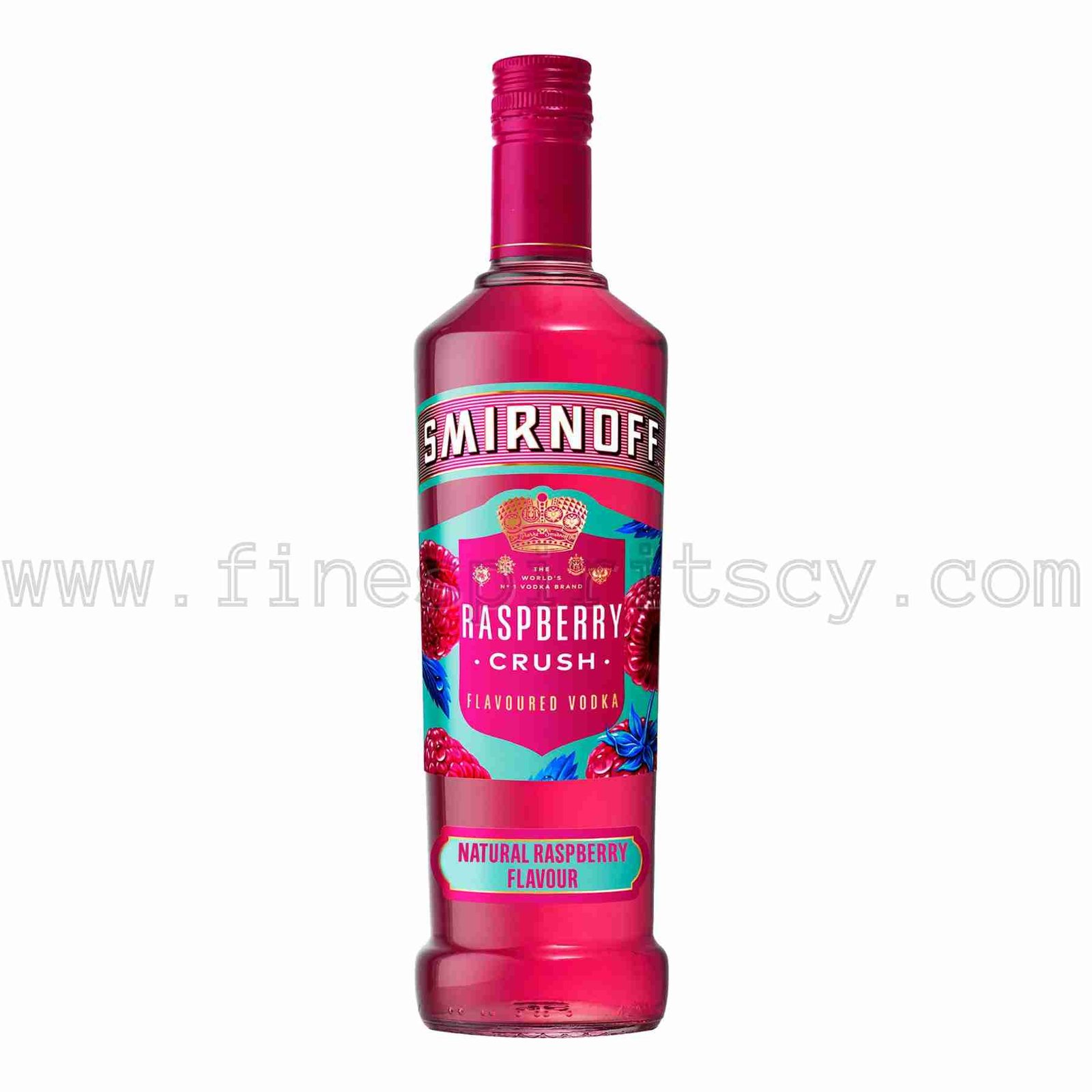 Smirnoff Raspberry Crush FSCY Smirnoff Raspberry Crush Flavored Vodka 1000ml 100cl 1l liter litre