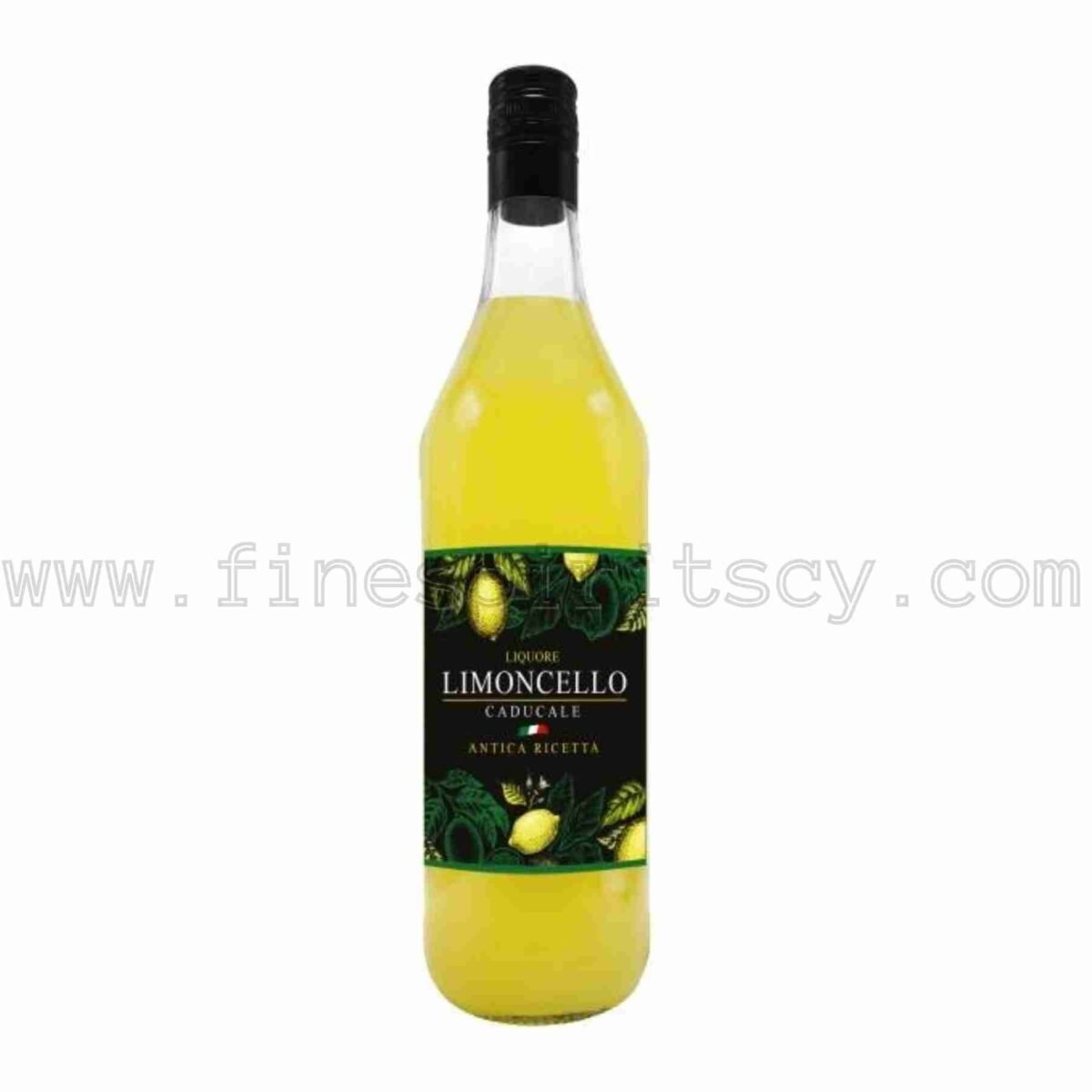 Caducale Limoncello 1000ml 100cl 1L liter litre 25%