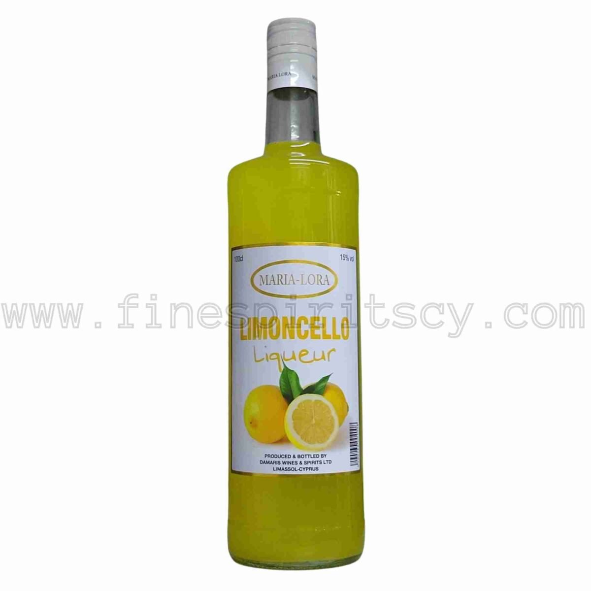 Maria Lora Limoncello Liqueur 1000ml 100cl 1l liter litre