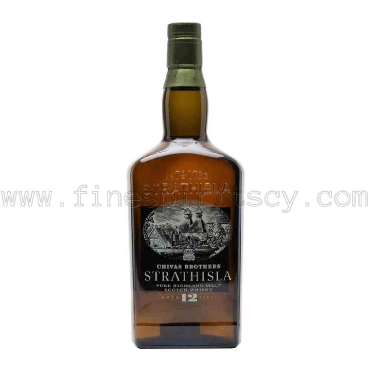 Chivas Brothers Strathisla 12 Year Old 1000ml 100cl 1L liter litre