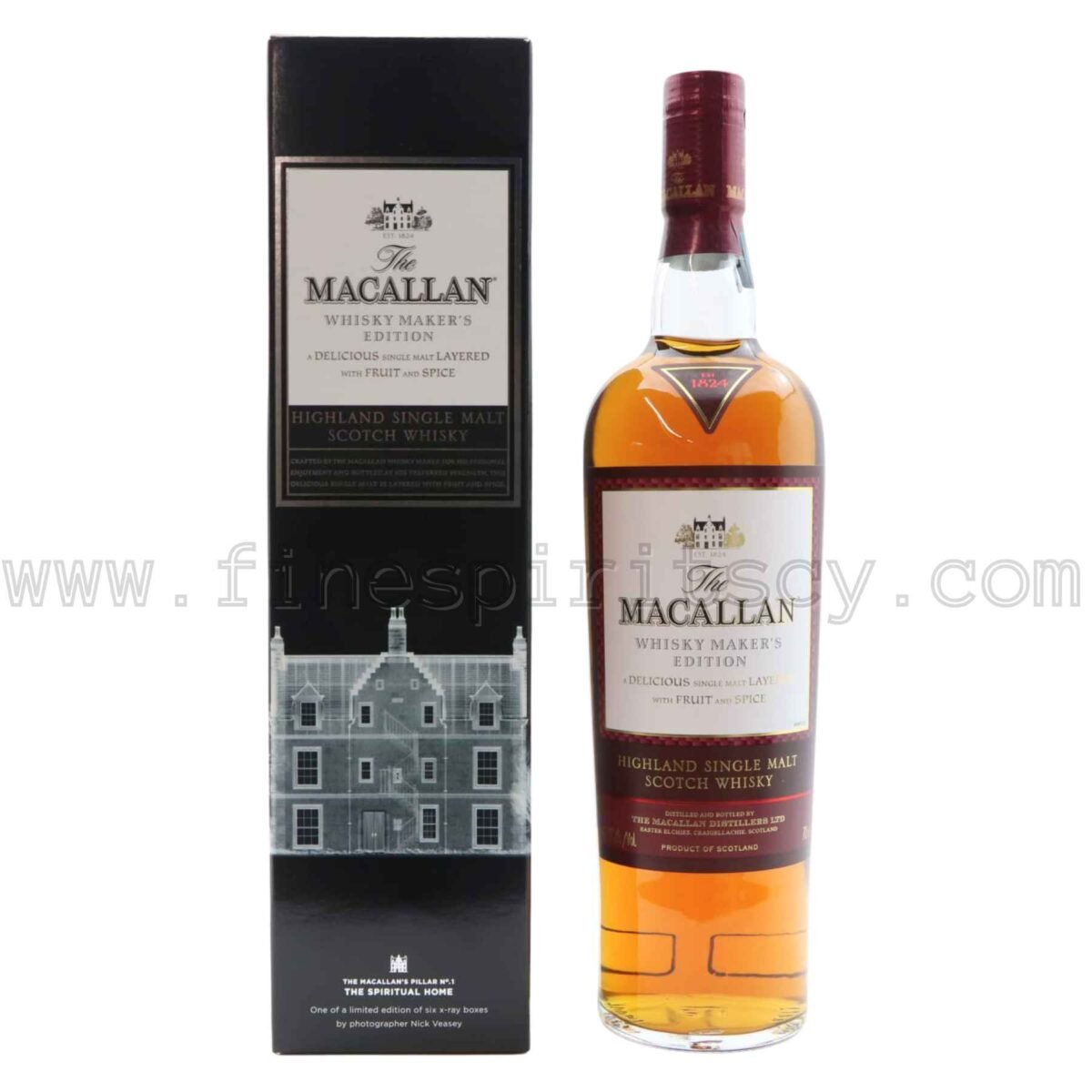 Macallan Whisky Makers Edition 700ml 70cl 0.7L No.1 The Spiritual Home