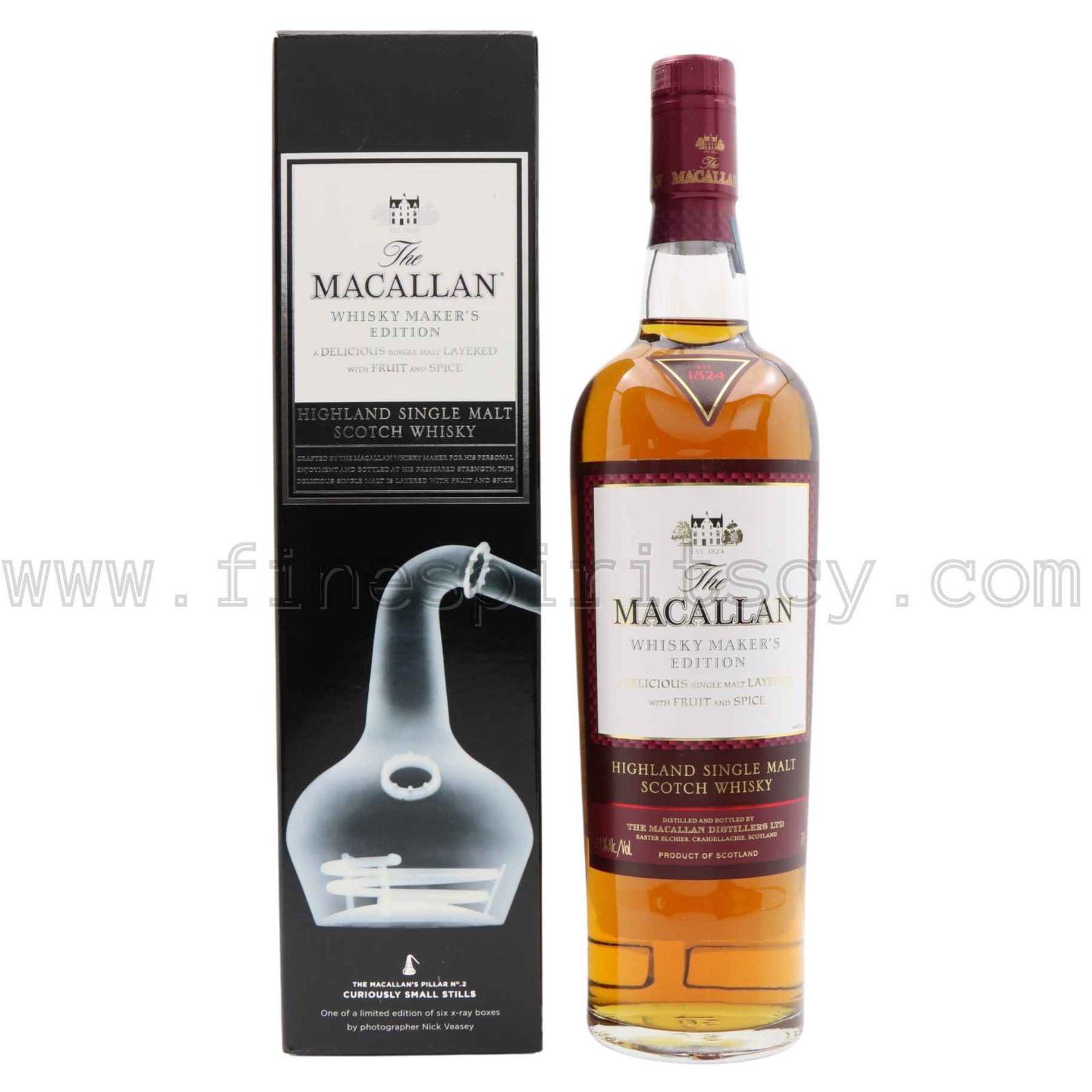 Macallan Whisky Makers No2 FSCY Macallan Whisky Makers Edition 700ml 70cl 0.7L No.2 Curiously Small Stills