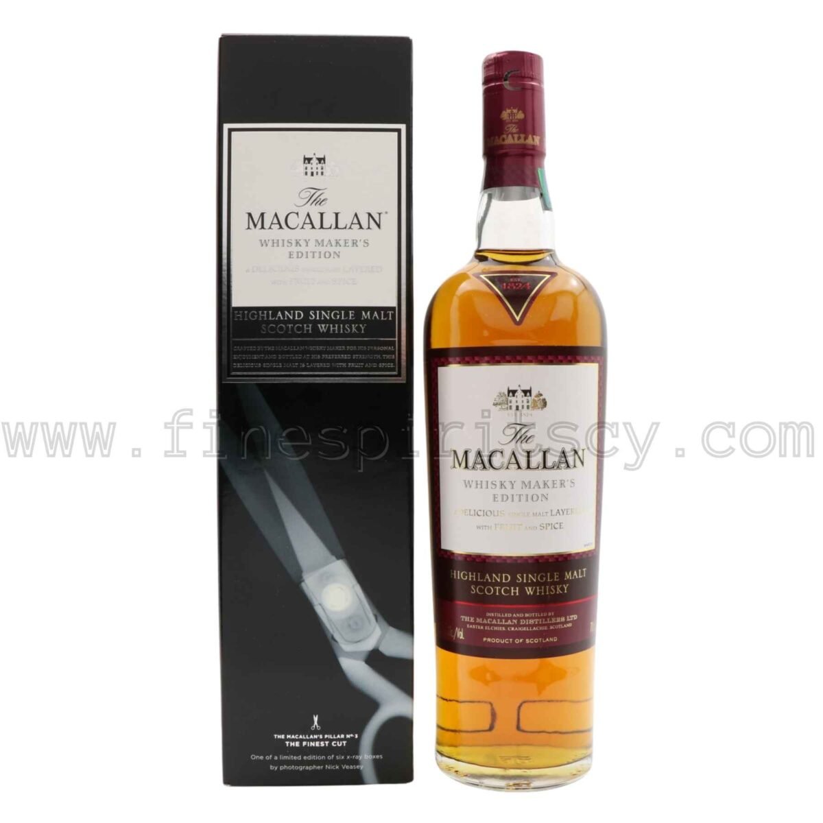 Macallan Whisky Makers Edition 700ml 70cl 0.7L No.3 The Finest Cut