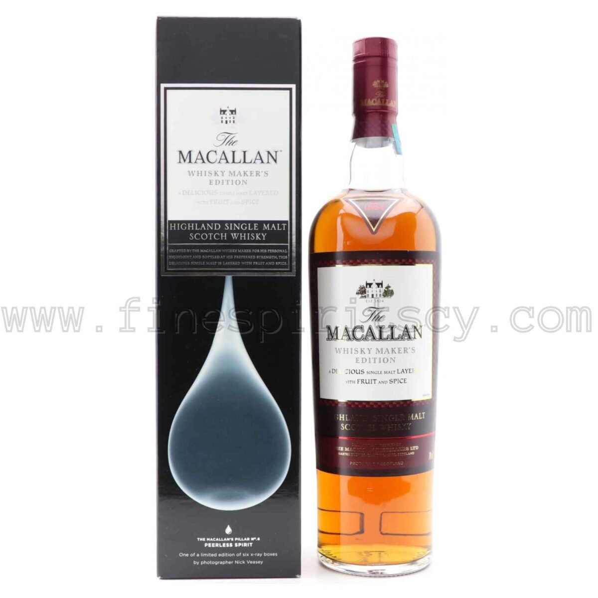 Macallan Whisky Makers Edition 700ml 70cl 0.7L No.6 Peerless Spirit