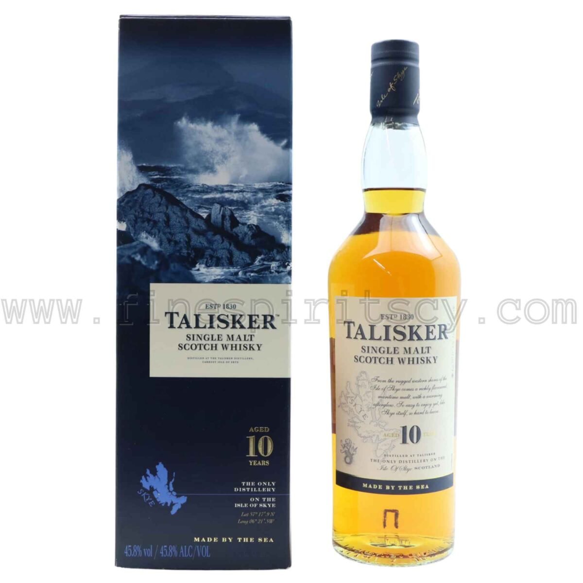Talisker 10 Year Old 750ml 45.8%
